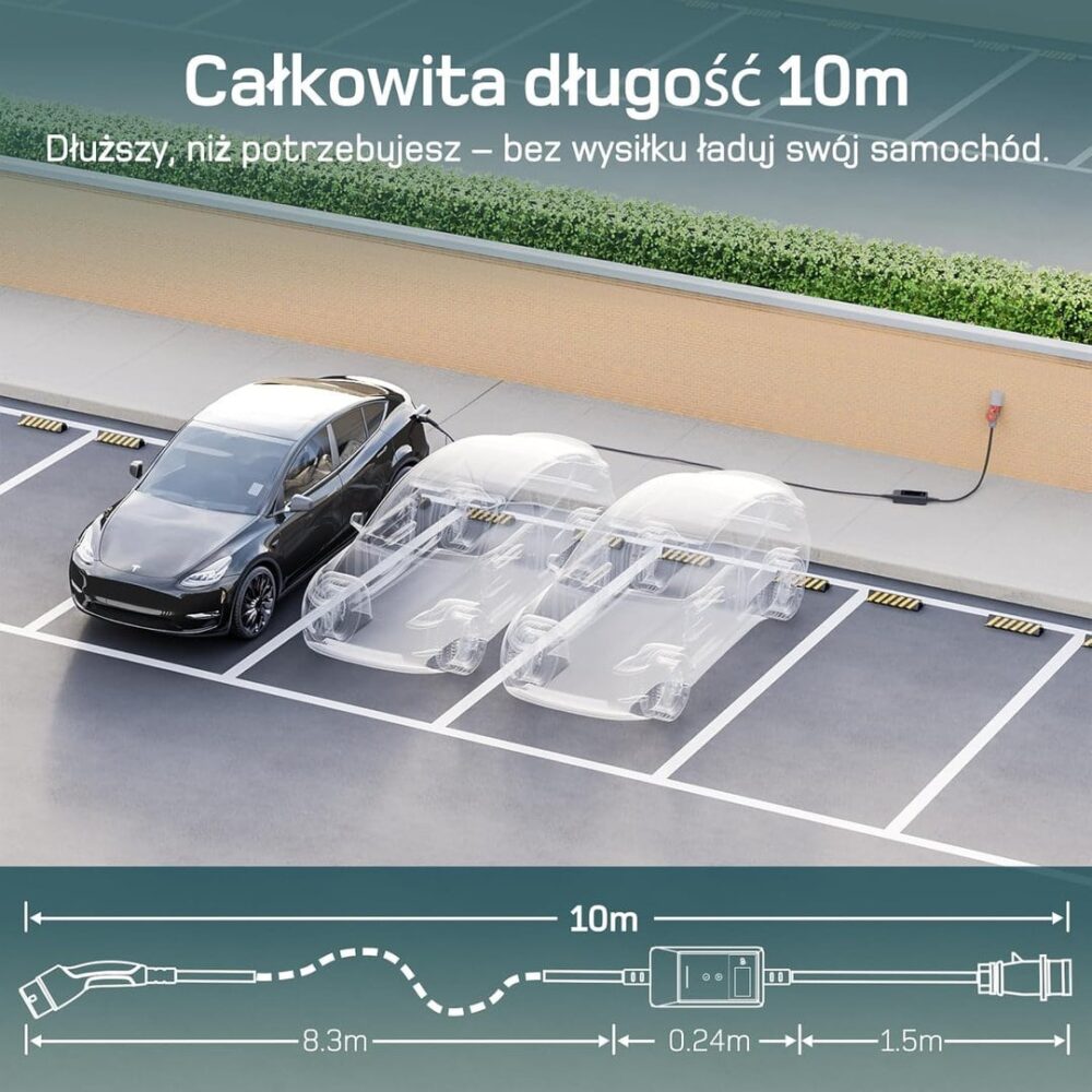 Przenośna ładowarka wallbox dé EV 11kW Typ 2 na siłę aut EV - obrazek 5